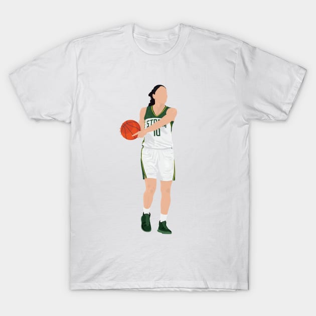 Basketball Storm T-Shirt by RockyDesigns